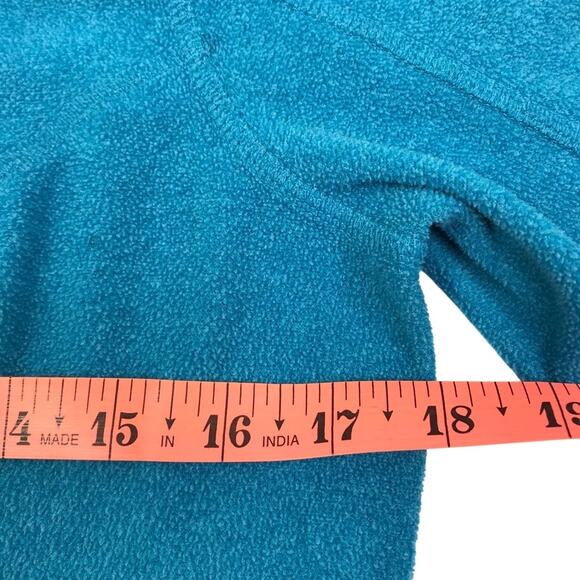 THE NORTH FACE Polartec 1/4 Zip Fleece Pullover Women S Blue Outdoor Sporty Y2K - Picture 9 of 9